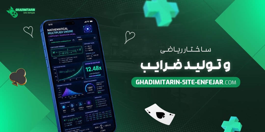 ساختار ریاضی و تولید ضرایب